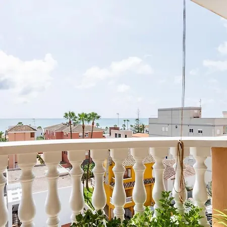 Apartament Apto. Con Wifi, Piscina, Vistas Al Mar Y Parking.